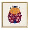 Stupell Industries Chromatic Blooming Beetle Floater Framed Canvas Wall Art Design by Yvette St. Amant